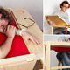 Illustration for article titled Secret Sleeping Desks Should Be Installed in Every College Library